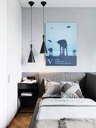 Walau bagaimanapun, ruang tamu bilik tidur hari ini dapat mengejutkan dengan kepelbagaian dan kepraktisannya, kerana transformasi bilik kecil menjadi trend untuk pereka dalaman hari ini. Interiors ã¨ã˜ã¾ã¨ On Twitter Simplicity Bilik Tidur Bujang Bertema Monokrom Fuss Free Neat And Tidy Remember Less Is More