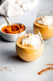This Pumpkin Smoothie Tastes Just Like Pumpkin Pie A Healthy Blend Of Almond Milk Almond B Pumpkin Smoothie Healthy Pumpkin Pie Smoothie Pumpkin Pie Smoothie
