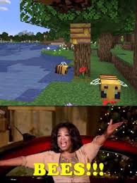 Why on earth would someone ever want to create a meme? Minecraft Bee Like R Memes