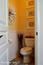 Half bathrooms are small, but this allows you to hone your bathroom design skills before proceeding to bigger remodeling jobs, like the master bathroom. Bathroom Ideas For Half Bath Novocom Top