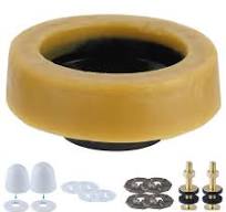 Hibbent Extra Thick Toilet Wax Ring, Toilet Bowl Wax Seal Kit with Closet  Bolts, PE Flange and Extra Retainers, Thick Wax Ring Gasket for ...
