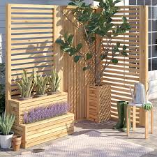 2 Piece Olivia Wood Trellis Wood Trellis Planter Trellis Backyard Landscaping Designs