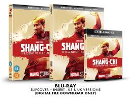 Marvel Studios Shang-chi and the Legend of the Ten Rings Custom 4K Blu-ray  Slipcover + Insert Set [DOWNLOAD] - Etsy