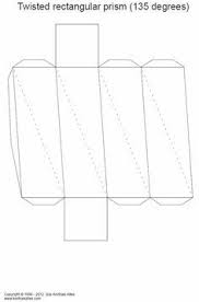 Paper Twisted Rectangular Prism Rectangular Antiprism Paper Models Paper Crafts Origami Geometric Origami