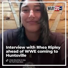 WAAY-31 sports reporter Trevor Denton spoke with WWE superstar Rhea Ripley.