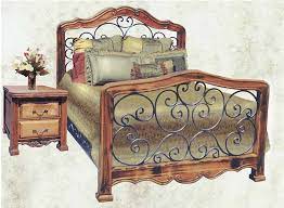 King Bed Queen Bed Bedroom Furniture Wrought Iron Bed Solid Wood Beds Wrought Iron Beds Wrought Iron Bed Iron Bed