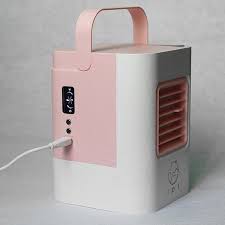 They are small in size and usually battery powered, which makes them, well, portable, since the technology hasn't yet stepped up to pass the electricity via air constantly and without a medium of sorts. Practical Portable Design Compact Personal Usb Air Conditioner Air Cooler Walmart Canada