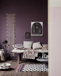 Normally I Don T Love Purple Especially In Decorating But Something About This Is So Calm Love It Toned Down Home Home Home Lila Wandfarbe Lila Wande
