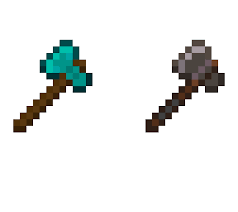 The new update brings a rare material from the nether. Minecraft Diamond And Netherite Axe Ce Minecraft Skin