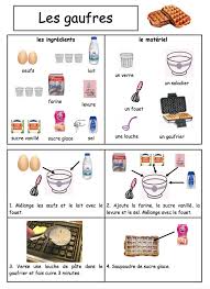 Www Classematernelle Be Partage Des Fiches De Recettes Trouvees Sur Internet Recette Maternelle Recette Recette Gaufre