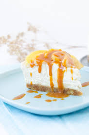 Cheesecake Normand Pommes Et Coulis Caramel Alimentation Dessert Cheesecake