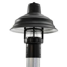 Bomber Industrial Guard Post Mount Light Post Mount Lighting Barn Lighting Dock Lighting