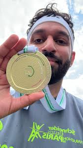 4:09:39. Completed the Paris Marathon