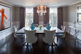 Wainscoting is a type of decorative paneling that can give every room in your home a more formal and stylish look. Free Download Dining Room Wainscoting Contemporary Dining Room Robyn Karp 600x400 For Your Desktop Mobile Tablet Explore 49 Dining Room Wallpaper With Wainscoting Wallpaper For Dining Room Wainscoting With