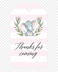 We are here and ready to help you, in our site you can get our template design as much as you want. Unique Printable Baby Shower Games Baby Shower Invitation 50 Pink Watercolour Floral Elephant Baby Shower Thank Free Transparent Png Clipart Images Download