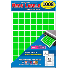 4 x 6 mini sheet labels. Amazon Com Pack Of 1008 1 Inch Square Color Coding Dot Labels Neon Green 8 1 2 X 11 Sheet Fits All Laser Inkjet Printers 63 Labels Per Sheet 1 Office Products