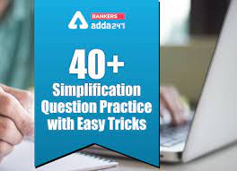 Click here to download pdf of simplification questions and answers. 40 Important Simplification Questions For Ibps Po 2020