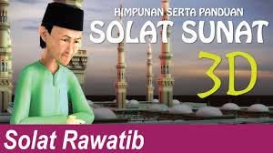 Hanya niat sholat qobliyah dan niat sholat ba'diyahnya saja yang berbeda. Himpunan Serta Panduan Solat Sunat Solat Rawatib Youtube