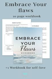 Self Love Workbook Self Love Journal Embrace Your Flaws Workbook Self Care Journal Self Care Workbook Personal Growth Workbook Self Love Self Love Journal