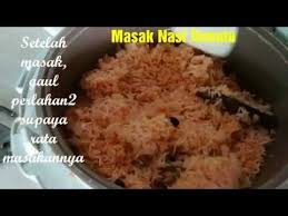 Nasi Tomato Ayam Masak Merah Salad Sambal Kacang Simple Delicious Kak Pogy By Linda Hussin Youtube Memasak Resep Makanan Nasi