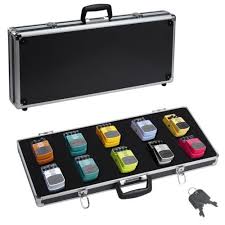 Heavy Duty Pedal Board Aluminum Flight Case For Guitar Effects Pedals Travel Pedalboard Guitar Effects Guitar Pedals