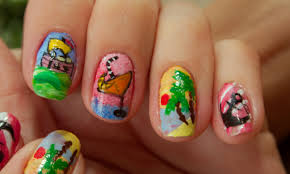 Valentine nails with heart designs perfect for date night infographic. Nail Art Learnenglish Teens British Council