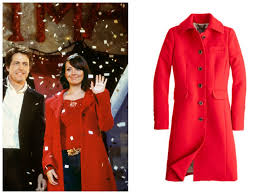 Natalie Love Actually Red Coat Google Search Red Coat Coat My Style