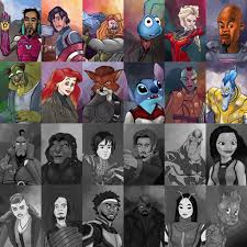 The average time a guest spends with a character is less. I Updated My Disney Characters As Marvel Characters Endgame Collage Which Includes The Heroes That Had Fallen In Infinity War Marvelstudios