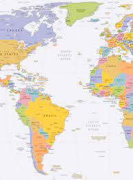 Atlantic Ocean Countries Map Atlantic Ocean Political Map