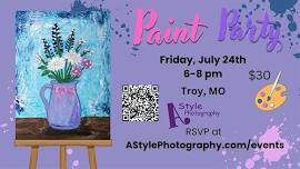 Wildflower Pitcher Paint Party