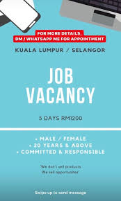 Search new jobs in shah alam: Job Vacancy In Kuala Lumpur Part Time Job Retro