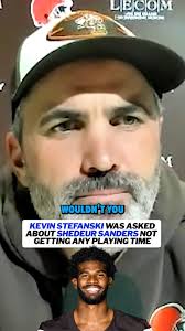 Kevin Stefanski kept his answer short and simple when asked about Shedeur