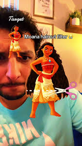 Moana haircut filter is impossible 😭 #moana #haircut #filter #filters