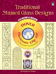 Or at least buy a tiffany lamp. Amazon Com Traditional Stained Glass Designs Cd Rom And Book Dover Electronic Clip Art 0800759995332 Dover Books