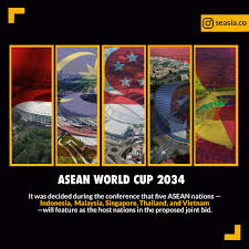 The first bid for the 2034 fifa world cup has been proposed as a collective bid by the members of the association of southeast. These Are Five Asean Countries That Will Jointly Bid For 2034 Fifa World Cup Seasia Co