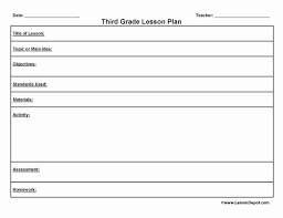 Art Lesson Plans Template Awesome Third Grade Lesson Plan Template To Home In 2020 Social Studies Lesson Plans Math Lesson Plans Template Teacher Lesson Plans Template