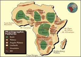 Well, lets start about what a projection actually is. Jungle Maps Map Of Africa With Physical Features