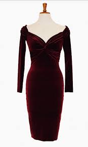 Cocktail Dress Burgundy Velvet Dress Midi Dress Evening Etsy Burgundy Velvet Dress Classy Dress Stunning Dresses
