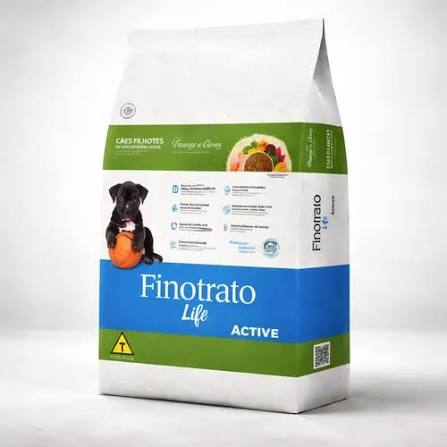 RACAO - FINOTRATO PRIME ACTIVE FILHOTE - 15KG