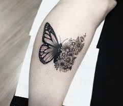 Butterfly tattoos are almost certainly the most popular design for women and girls. Butterfly And Flowers Tattoo By Pedro Goes Post 24777