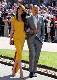 In 2014, amal alamuddin did the one thing many fans thought would never happen: Amal Clooney S Yellow Stella Mccartney Royal Wedding Dress Is Now Available To Buy At Matches Fashion