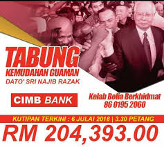 Image result for tabung free najib