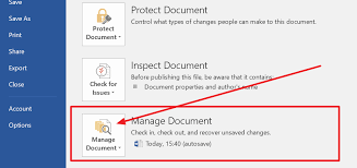 2.click file (or tools, if you're using a version later than ms word 5. 4 Ways To Recover An Unsaved Deleted Word Document Acronis Revive