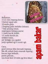 Apam Bakar Recipes Food Delicacy
