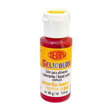 GEL COLOR AMARILLO HUEVO