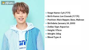 Kpop Kprofiles Rbw Rbwboys Onewe Krock Cya Atrizes