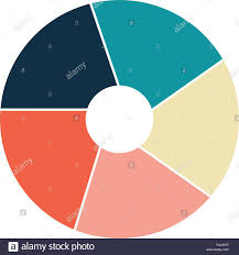 Vector Circle Infographic Template For Graphs Charts