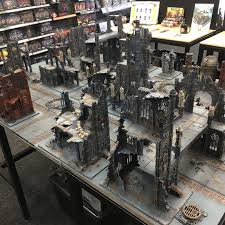 Urban Board Done Warhammer40k Warhammer Sectorimperialis Vigilus Warhammerstockport Warhammerpainting W Warhammer Terrain Wargaming Terrain 40k Terrain