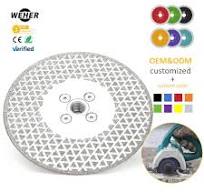 Wholesale OEM Ultra-Thin Kerf Mesh Turbo Diamond Saw Blade Low-Chipping for  Precision Slitting of Quartz Granite Porcelain Tile