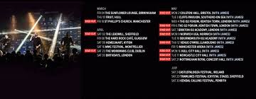 Send birthday gifts to greater london. Gig Review The Slow Readers Club And Jackals Rose Birthdays London 30 Apr 2016 Rock And Roll